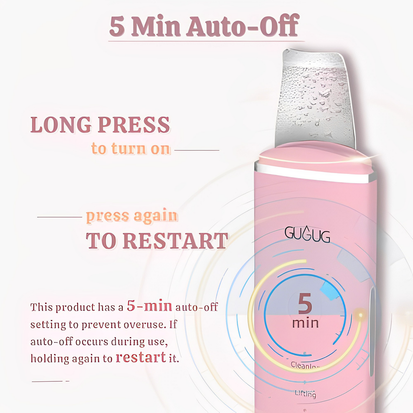 Ultrasonic Skin Scrubber