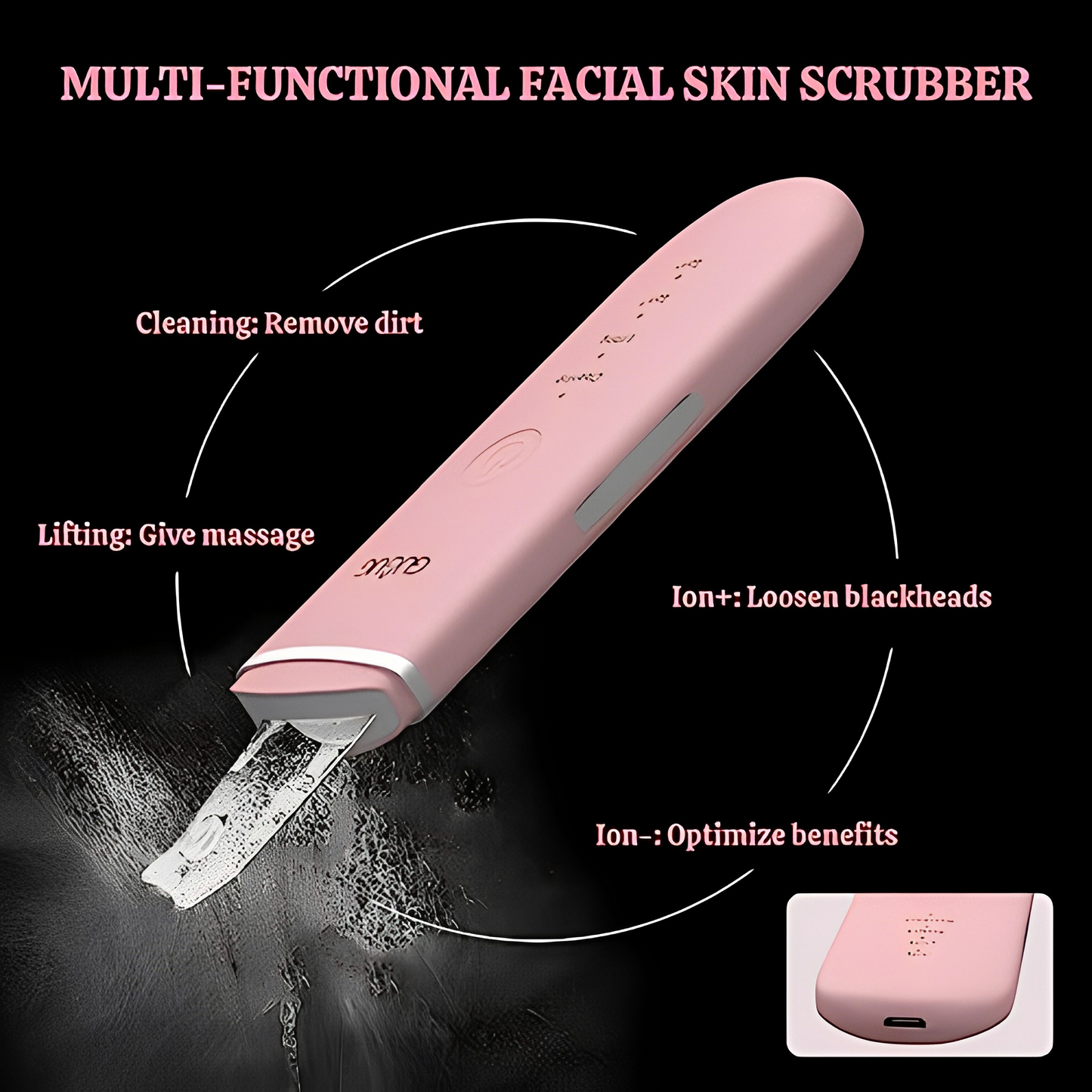 Ultrasonic Skin Scrubber