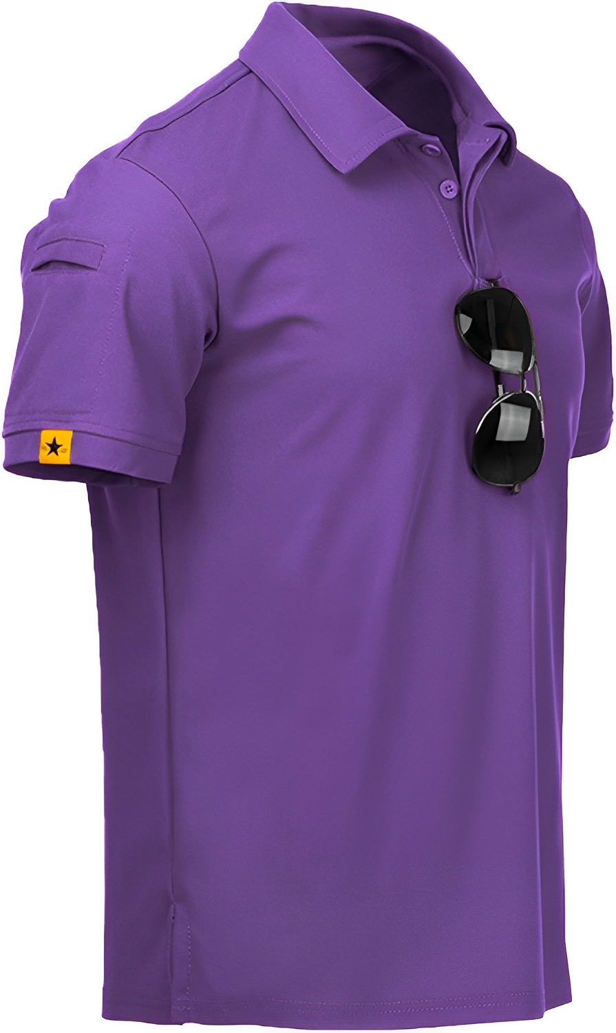 ZITY Men's Casual Short Sleeve Polo Shirt
