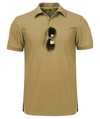 ZITY Men's Casual Short Sleeve Polo Shirt