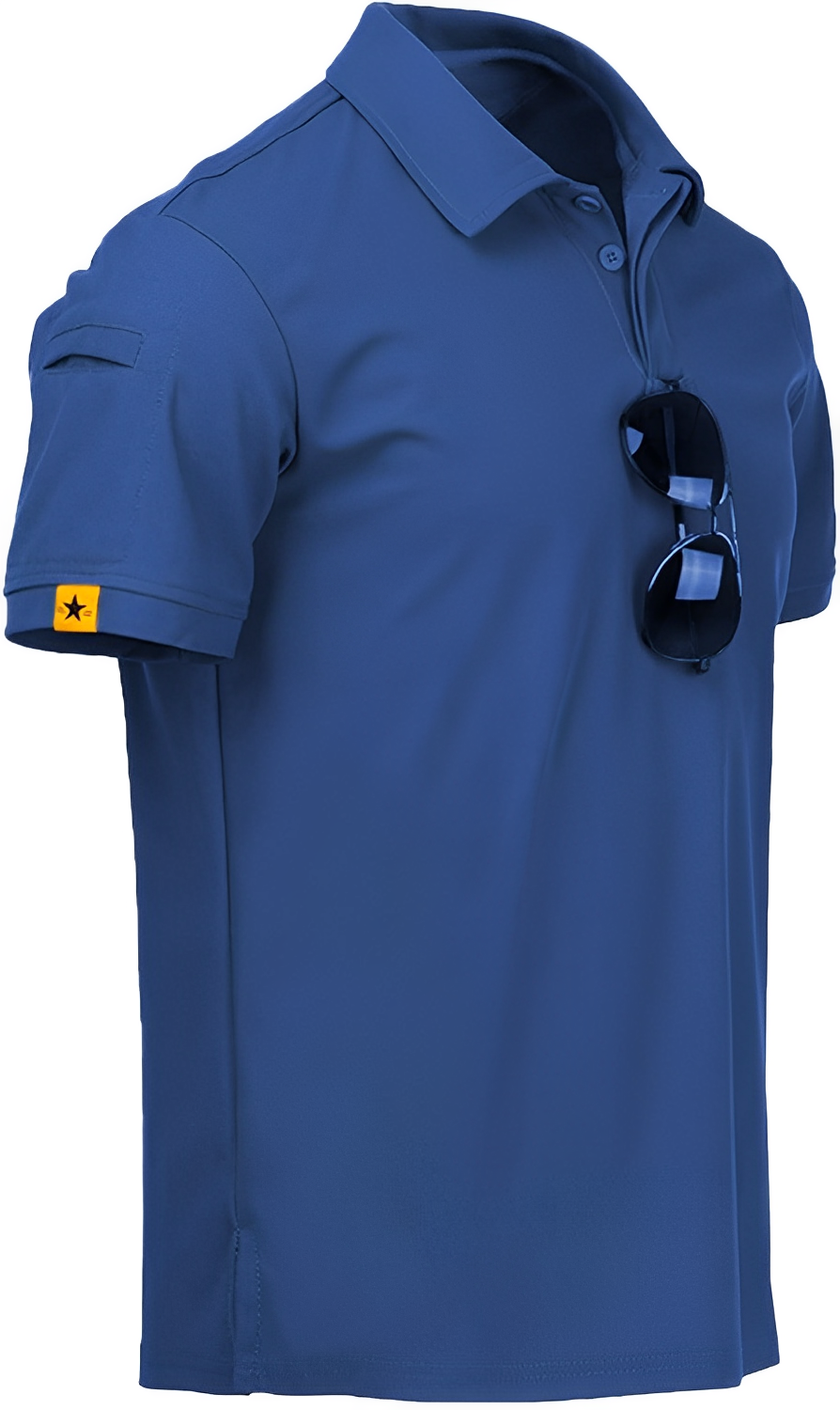 ZITY Men's Casual Short Sleeve Polo Shirt