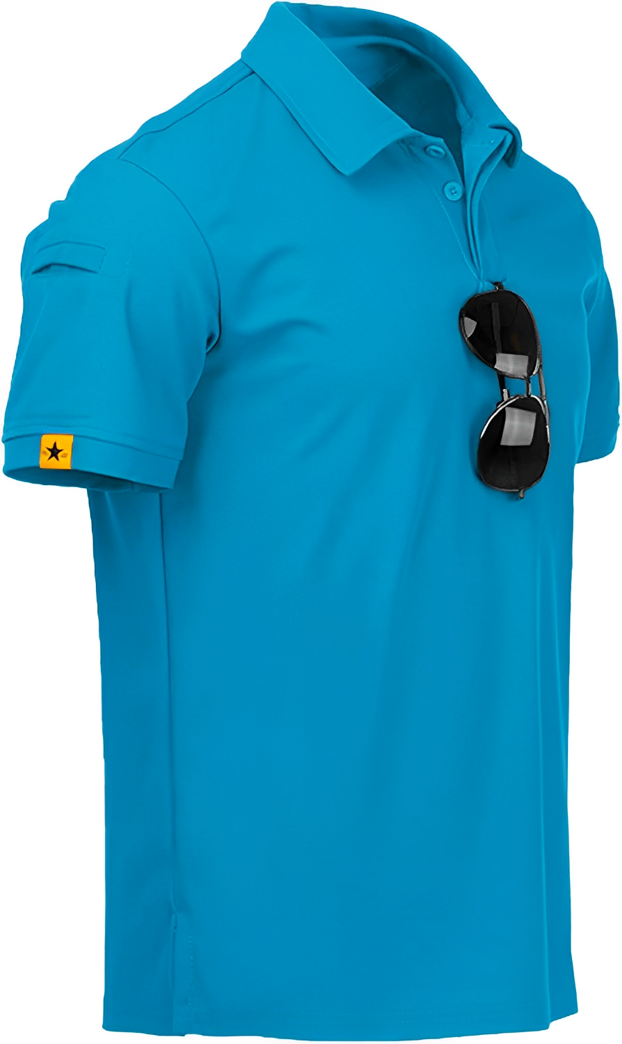 ZITY Men's Casual Short Sleeve Polo Shirt