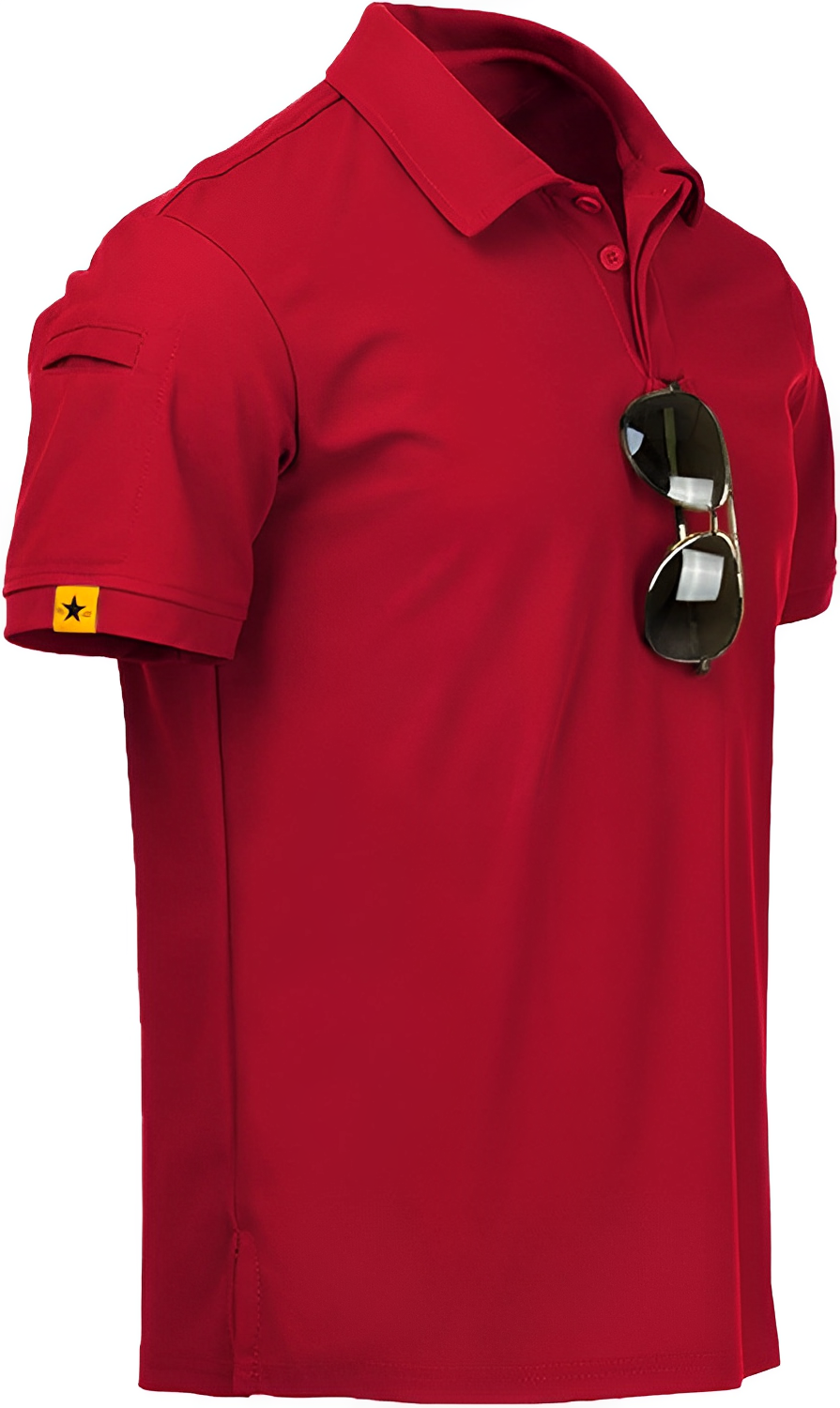 ZITY Men's Casual Short Sleeve Polo Shirt