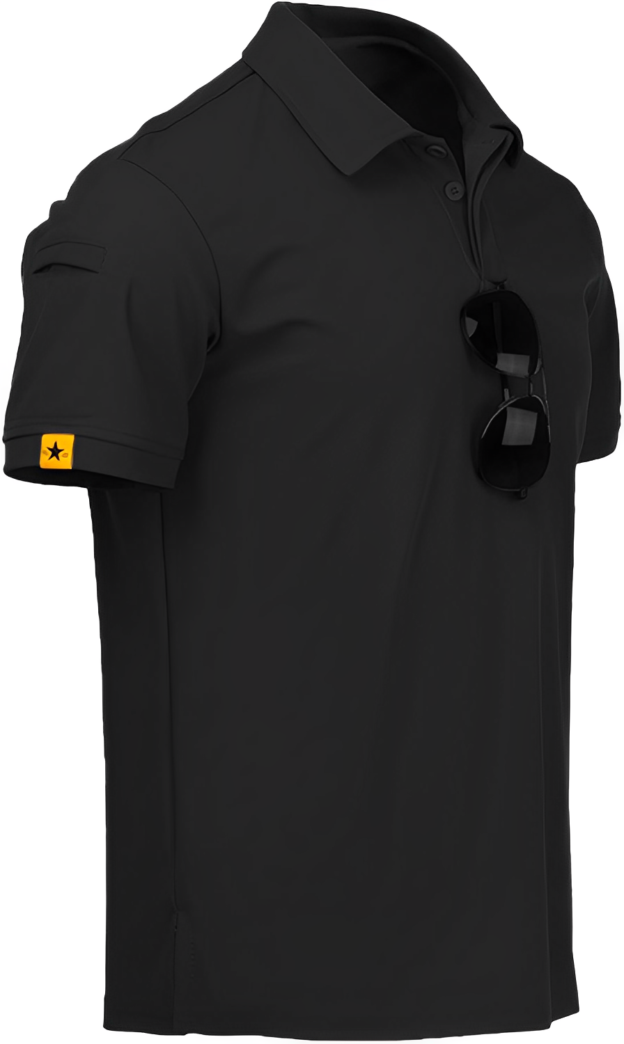 ZITY Men's Casual Short Sleeve Polo Shirt
