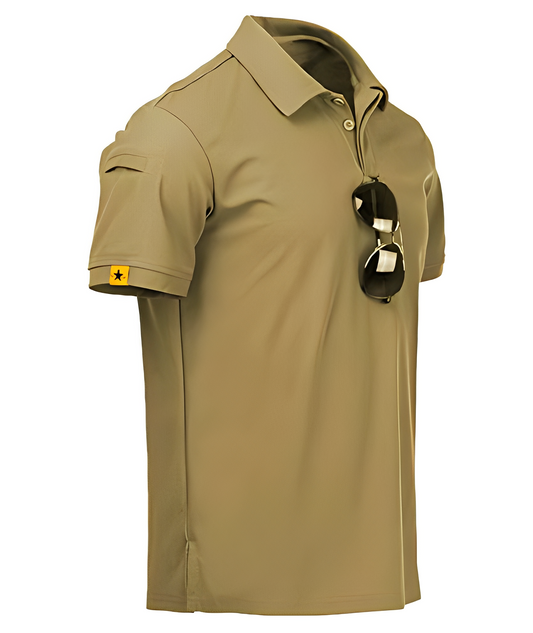 ZITY Men's Casual Short Sleeve Polo Shirt