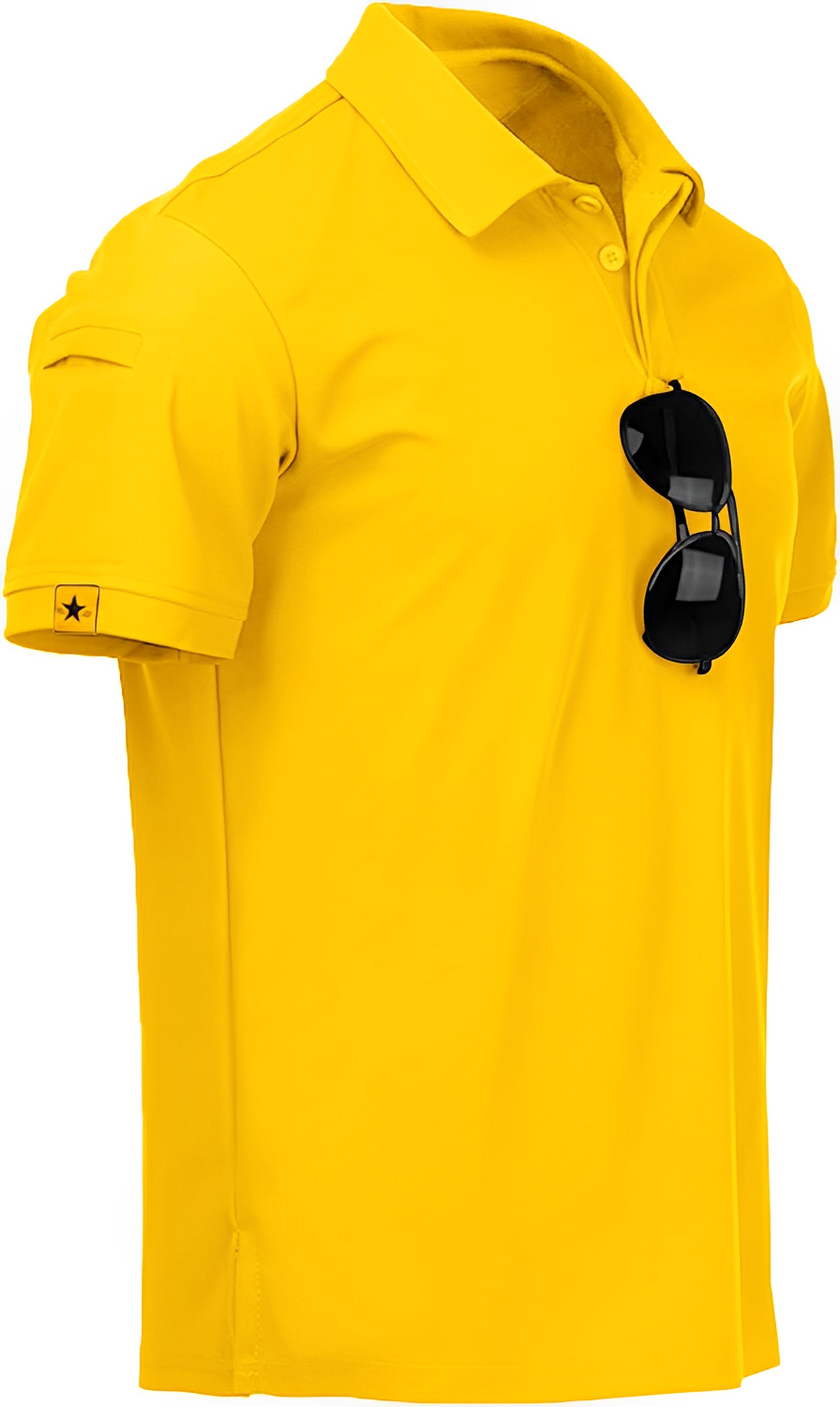 ZITY Men's Casual Short Sleeve Polo Shirt